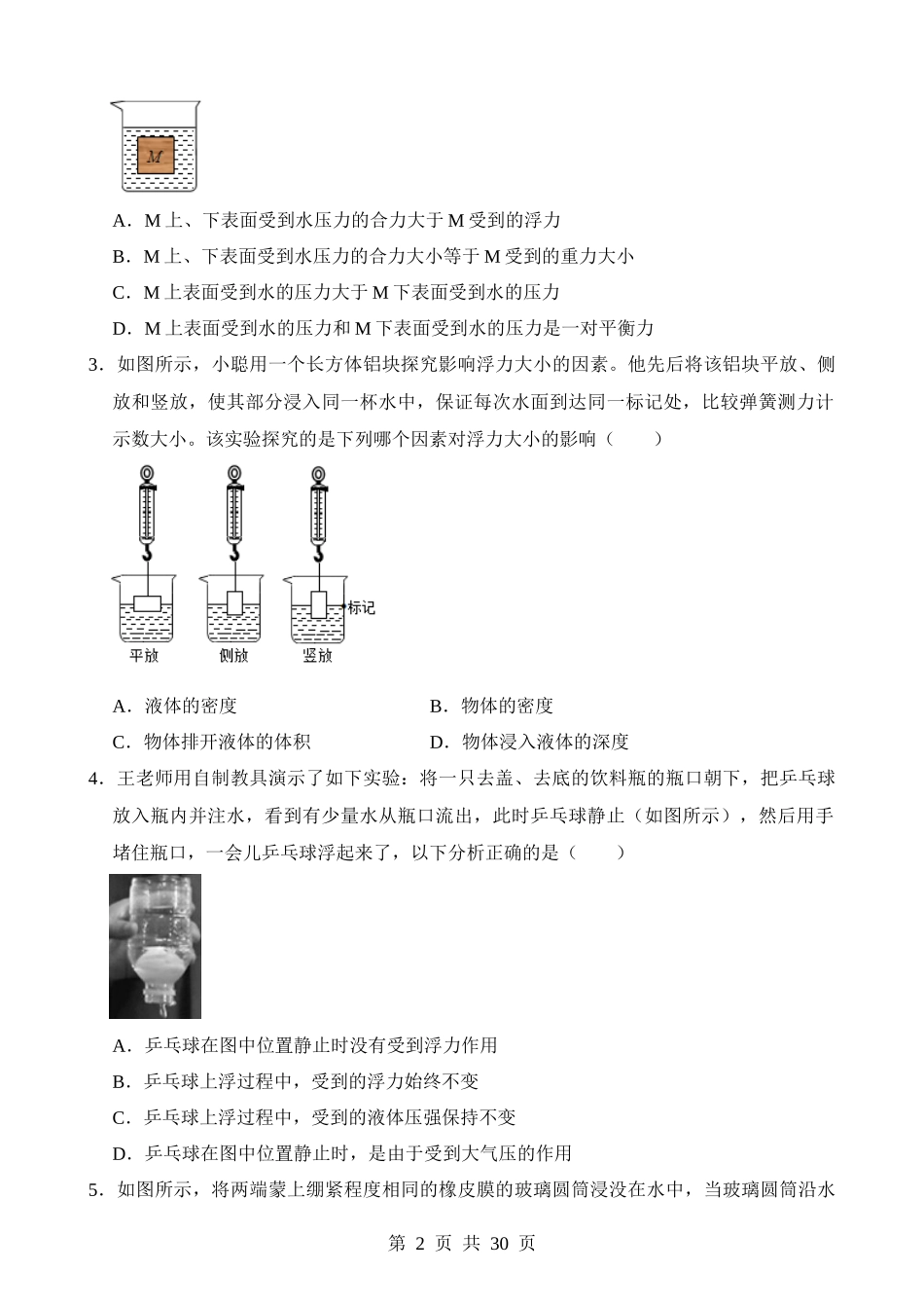 第10章 浮力（核心考点讲练）.docx_第2页