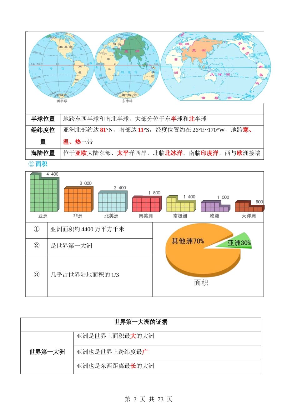 专题08 亚洲和欧洲（讲义）.docx_第3页