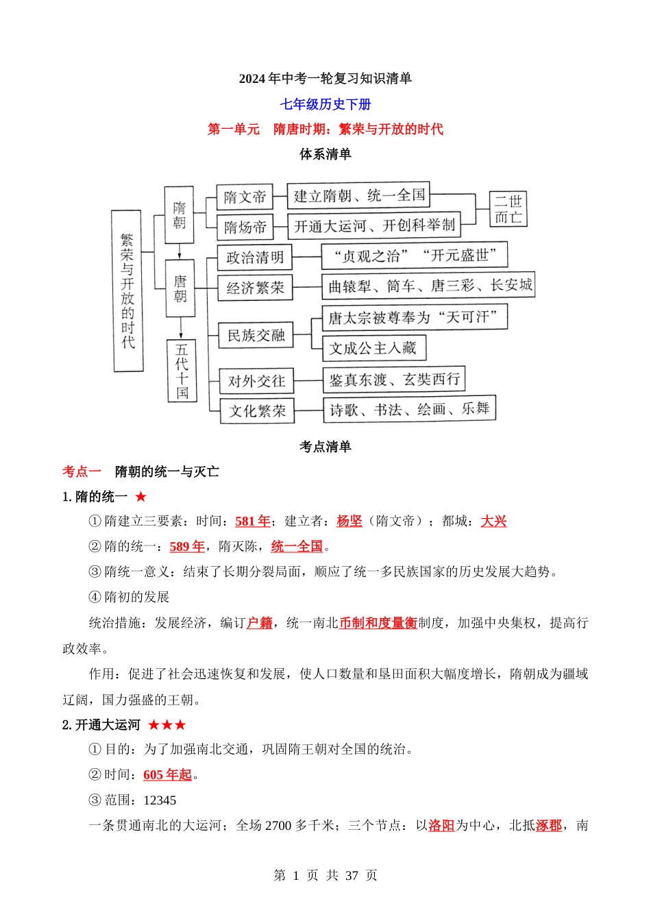 02 七下历史知识清单.docx_第1页