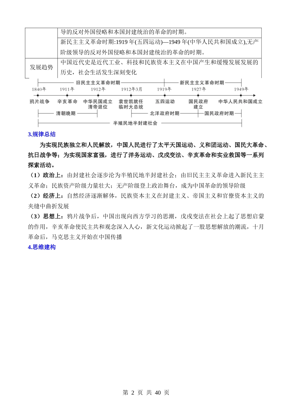 专题07 中国开始沦为半殖民地半封建社会（讲义）.docx_第2页