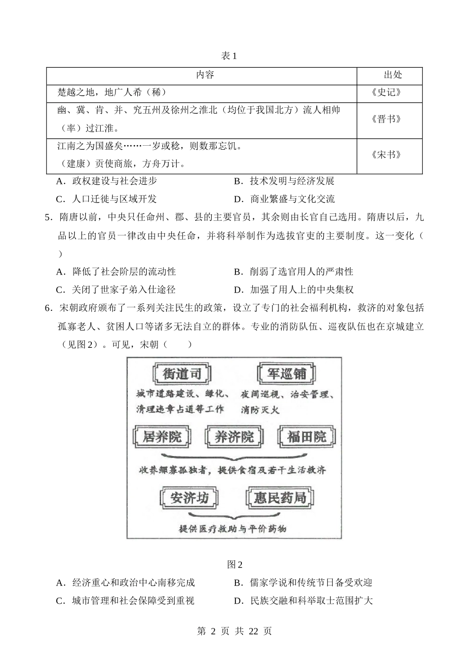 历史（山东济南卷）.docx_第2页