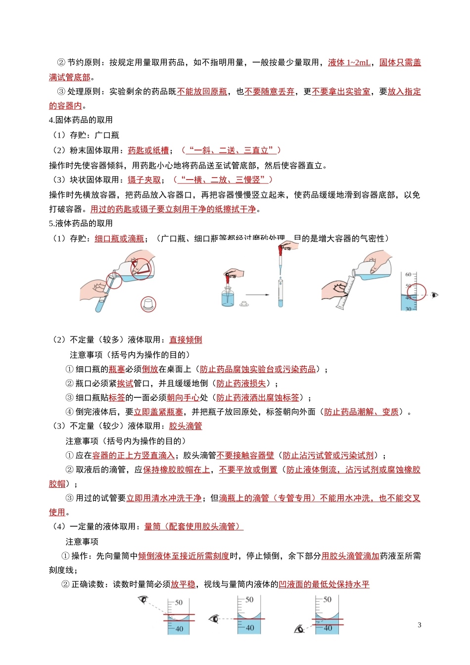 化学（三）-2024年中考考前20天终极冲刺攻略.docx_第3页