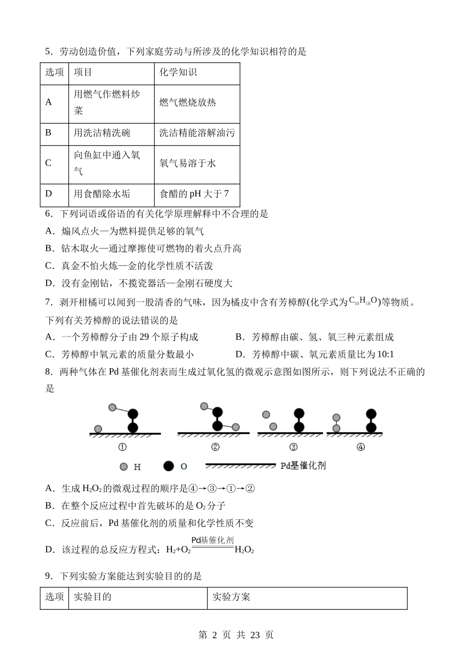 化学（福建卷）.docx_第2页