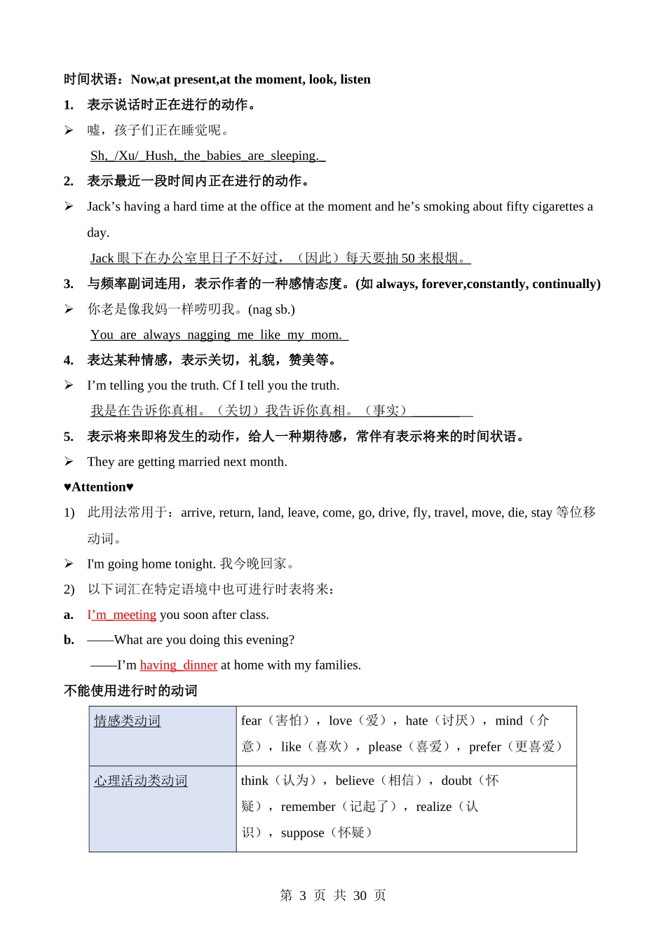 专题01 动词时态（一）（知识梳理）.docx_第3页