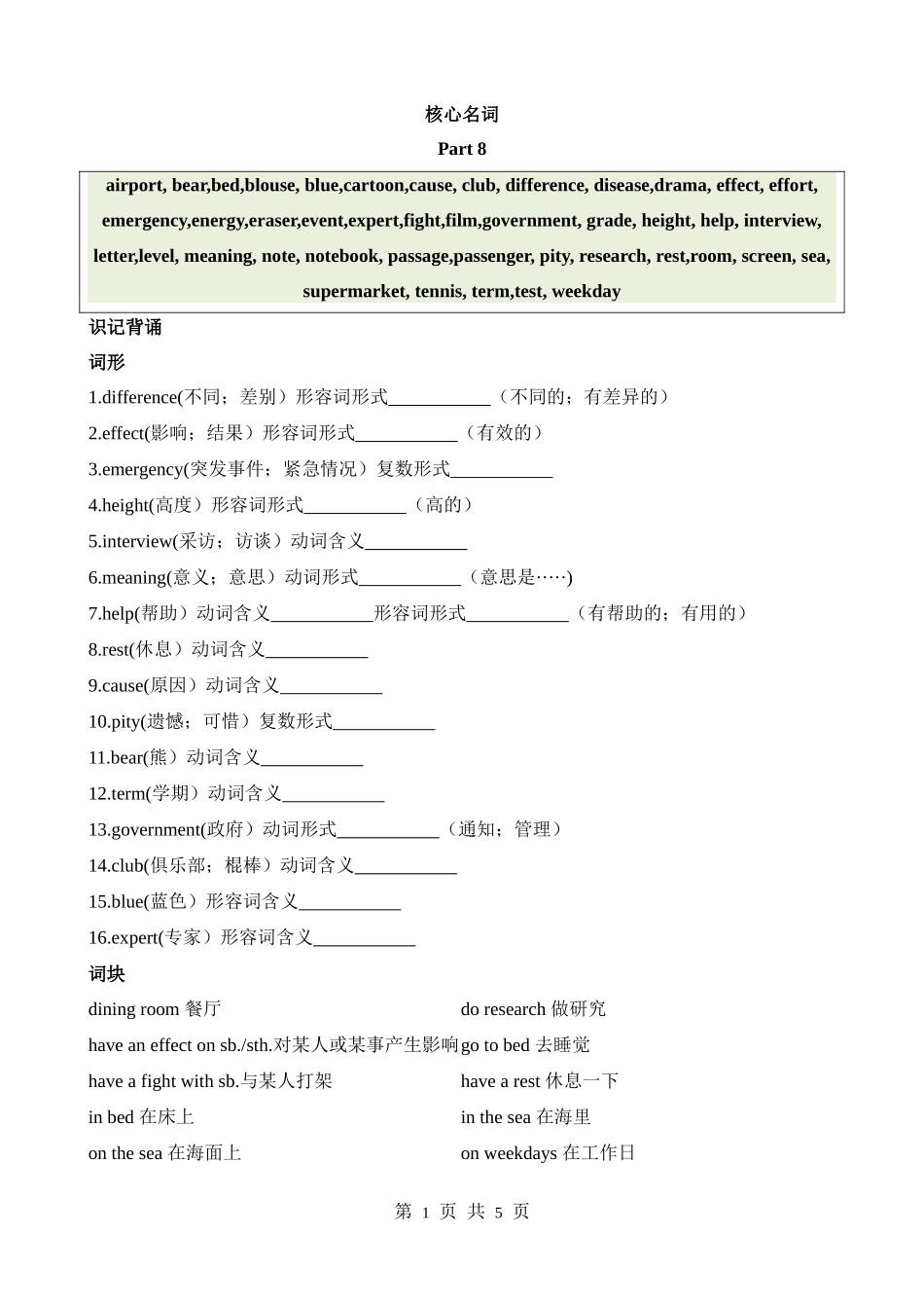 核心词汇22_名词_part_8.docx_第1页