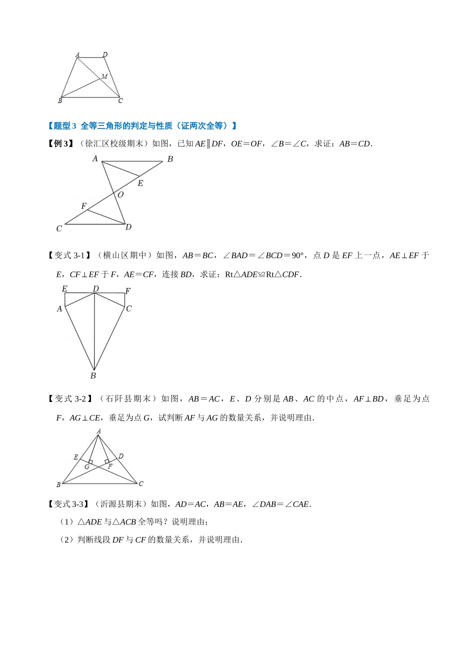 专项12-全等三角形的判定-八大题型.docx_第3页