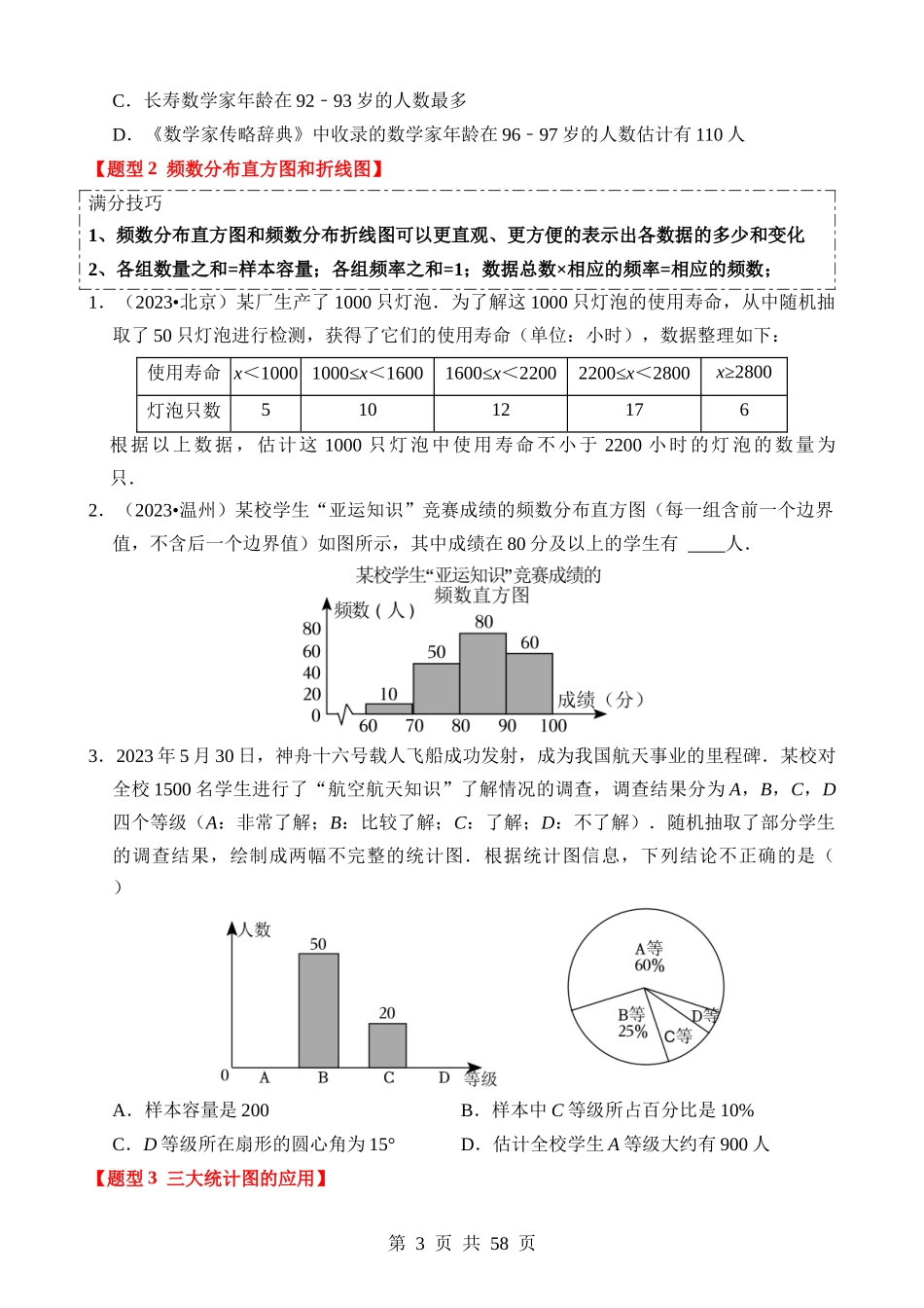 热点03 统计与概率.docx_第3页