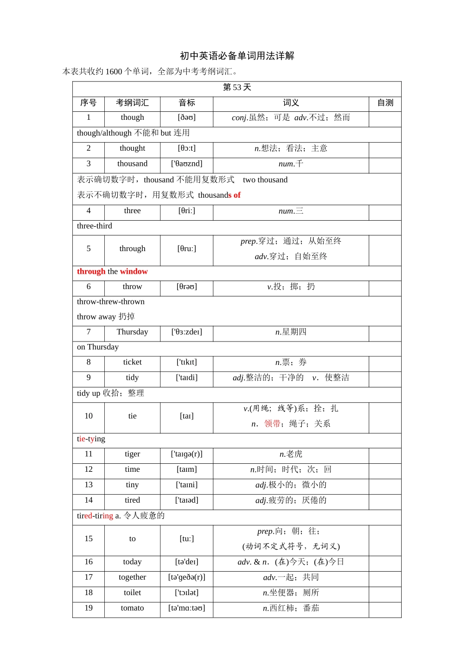 第53天_though~top_中考英语.docx_第1页