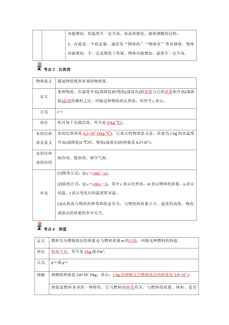 专题05 内能及其利用(解析版)-备战中考物理精选考点专练（知识清单+基础+拔高）_中考物理.docx_第3页