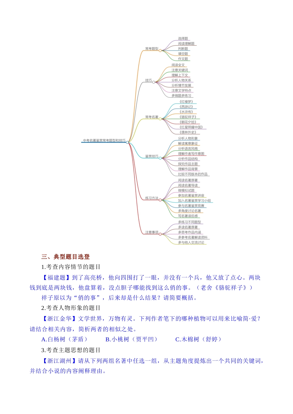 专题07_名著鉴赏_中考语文.docx_第2页