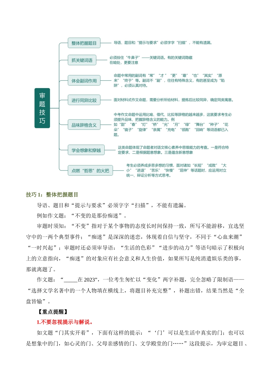 专题40 审题定中心（讲义）_中考语文.docx_第2页