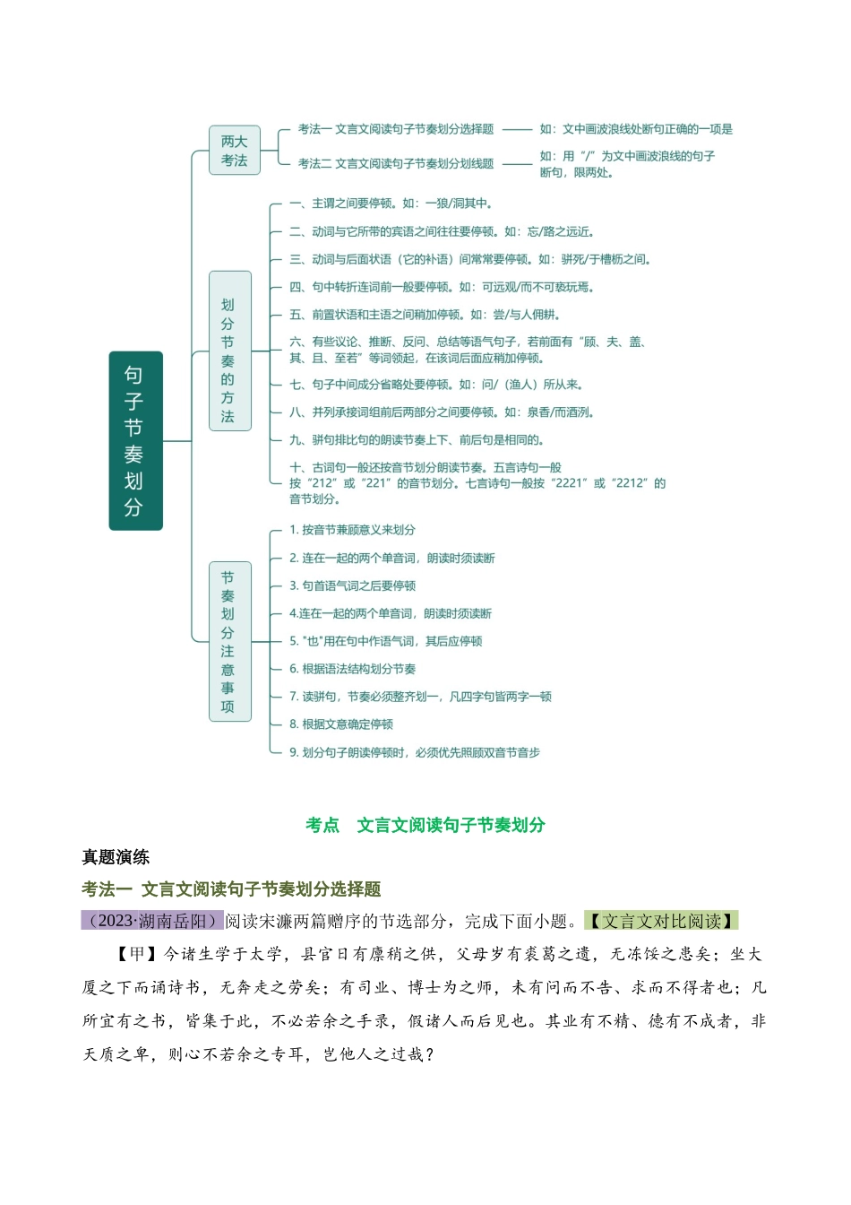 专题11 句子节奏划分（讲练）_中考语文.docx_第2页