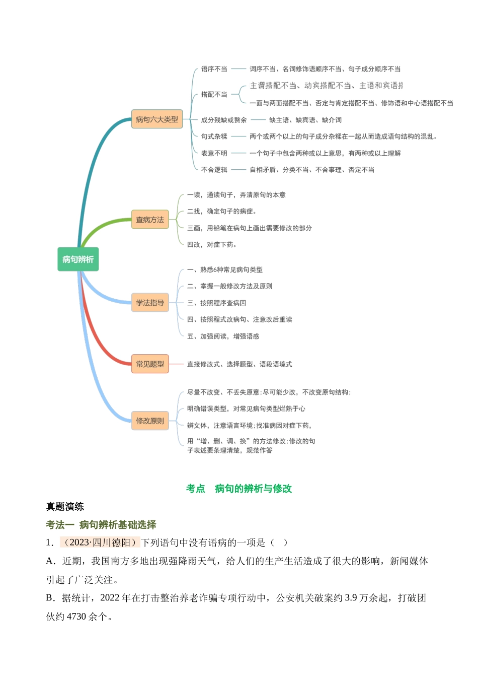 专题03 病句的辨析与修改（讲练）_中考语文.docx_第2页