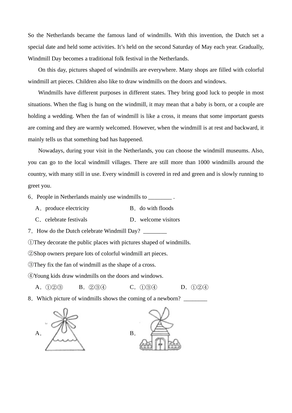 专题07 文化差异_中考英语.docx_第3页