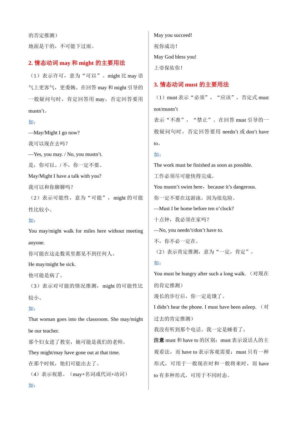 专题10_情态动词_中考英语 (1).docx_第2页