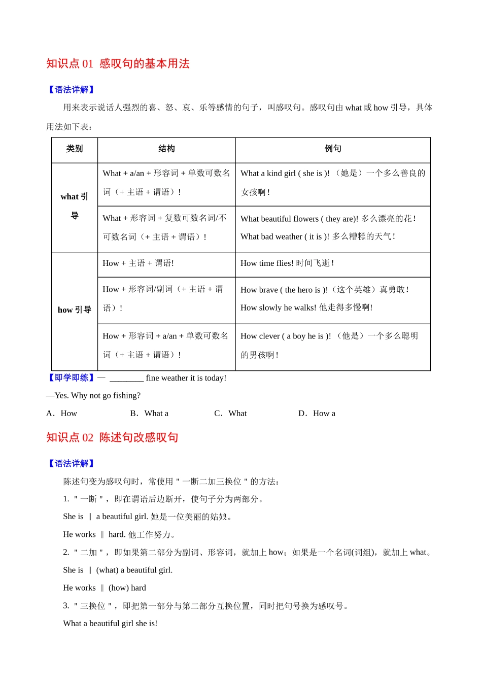 专题23_感叹句_中考英语.docx_第2页