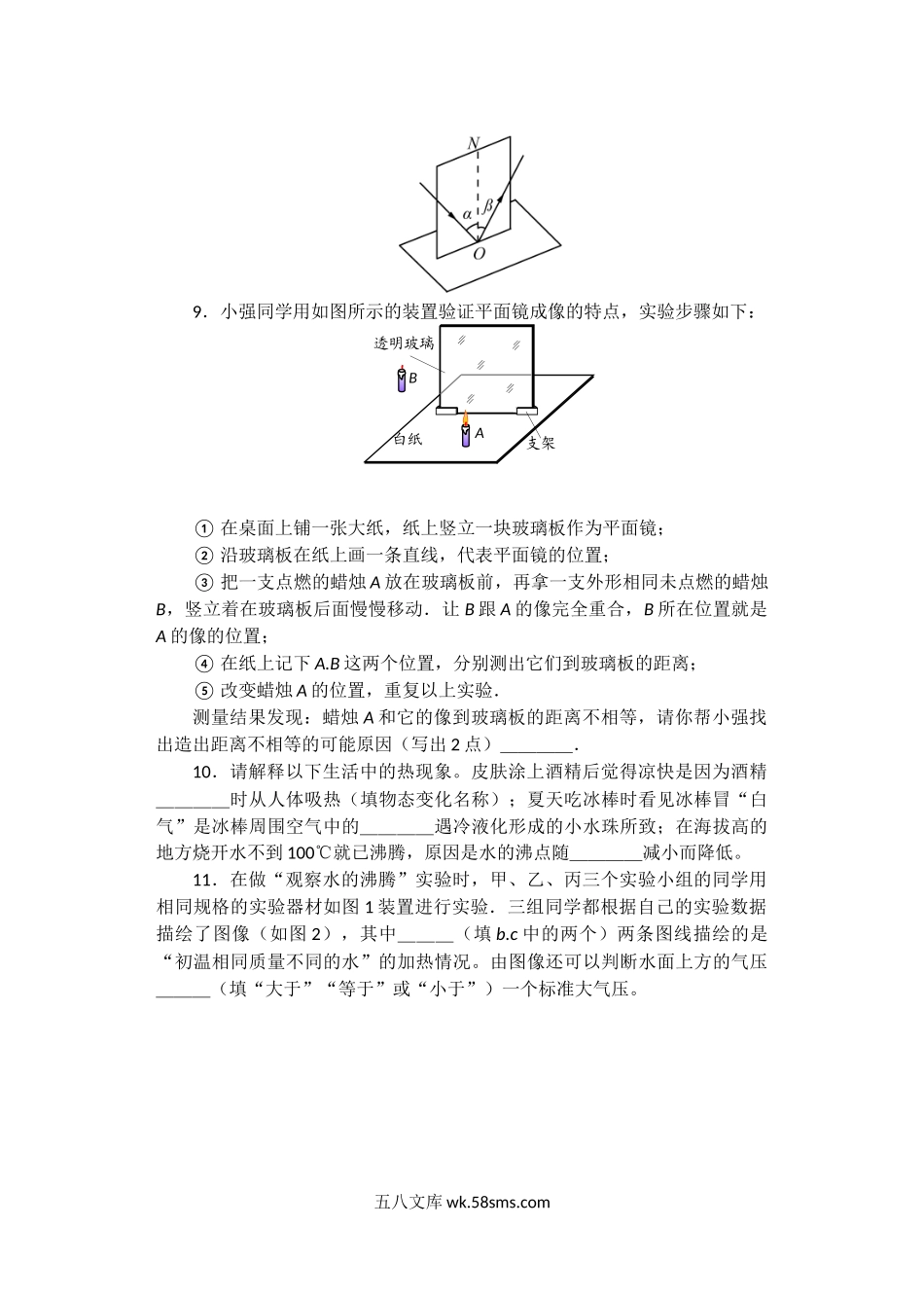 八上实验题期末专题提优_八年级上册.docx_第3页