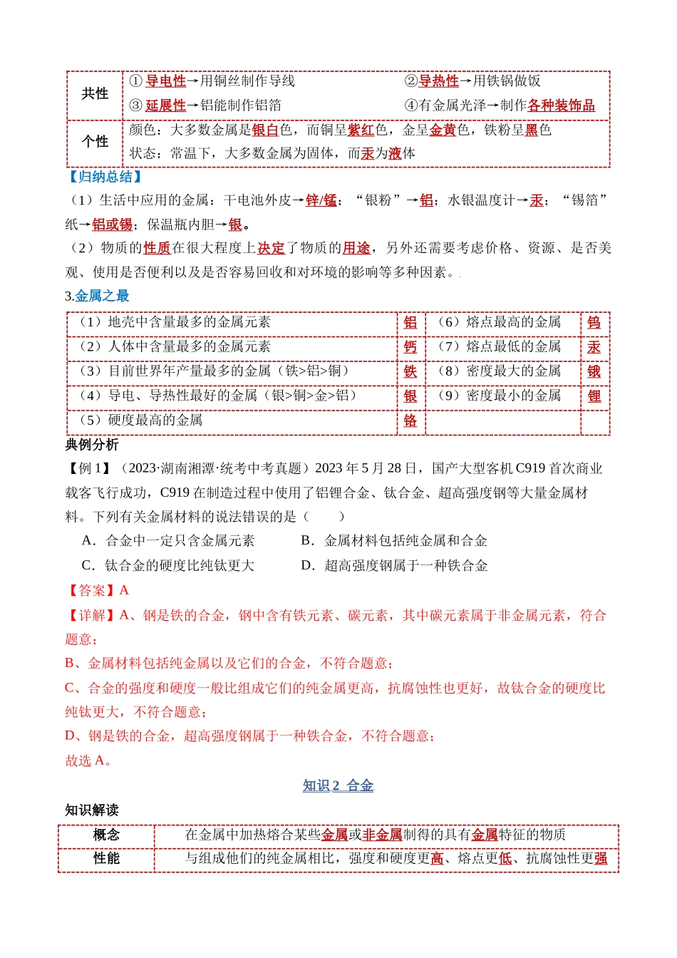 专题05 金属和金属材料_中考化学.docx_第2页