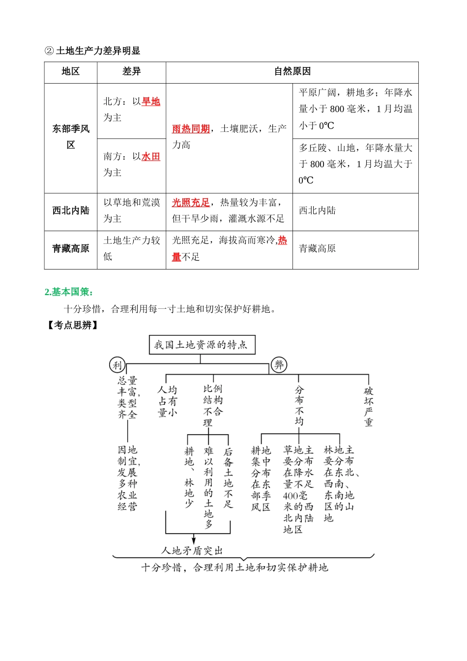 专题11 中国的自然资源（3大重难点）_中考地理.docx_第3页