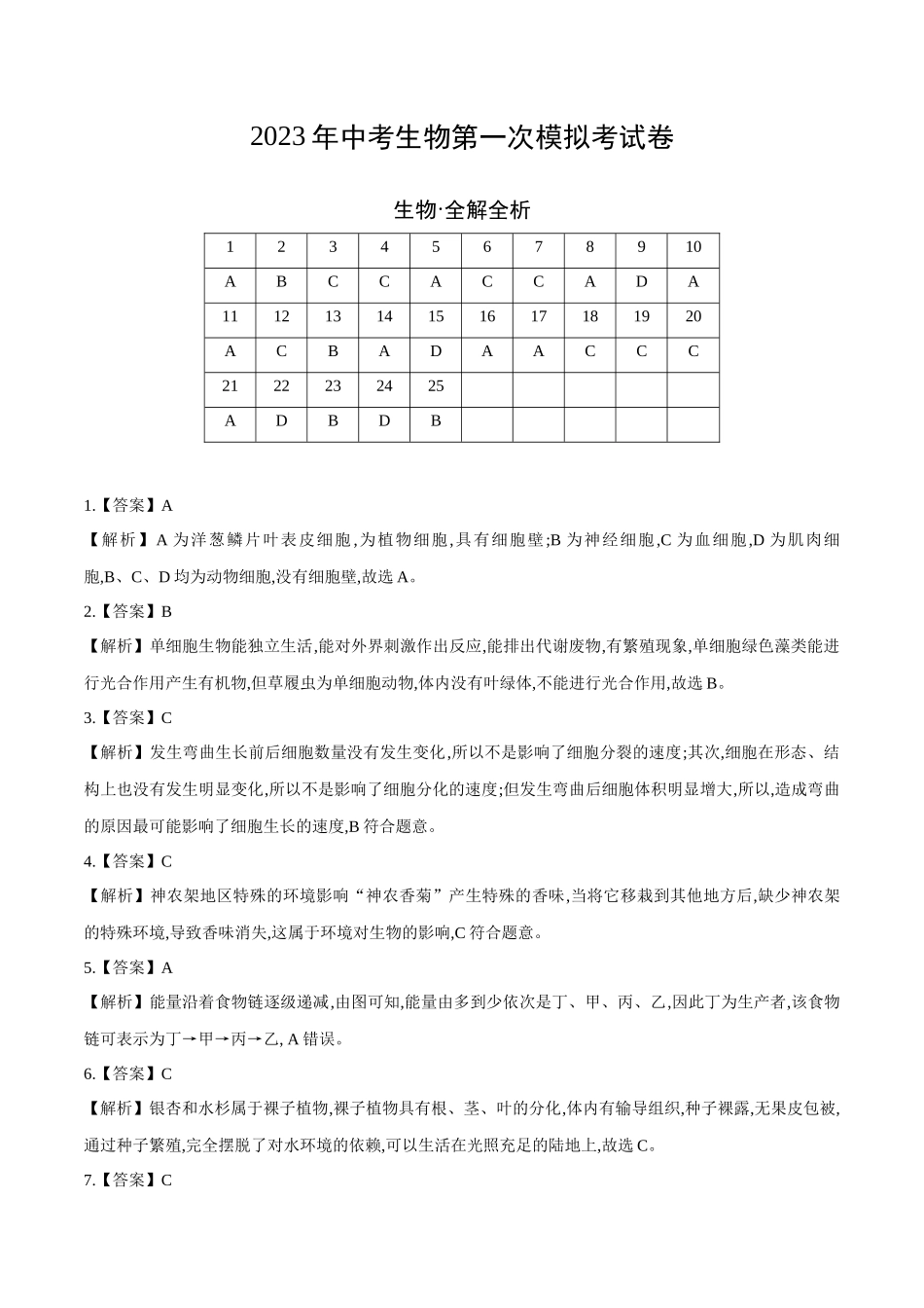 生物（北京专用）（全解全析）.docx_第1页