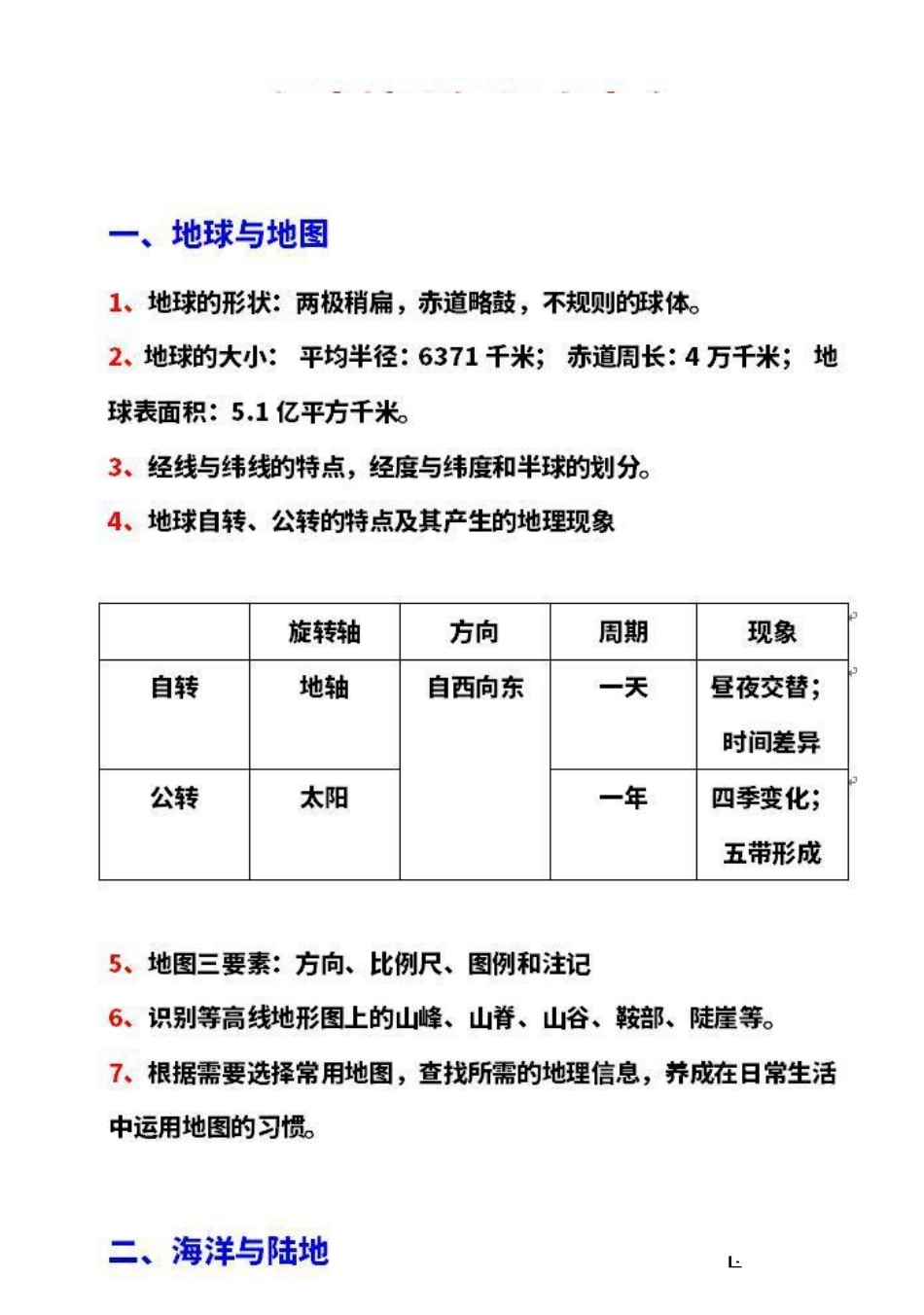 初中地理知识点大全_八年级上册_八年级上册 (3).pdf_第1页