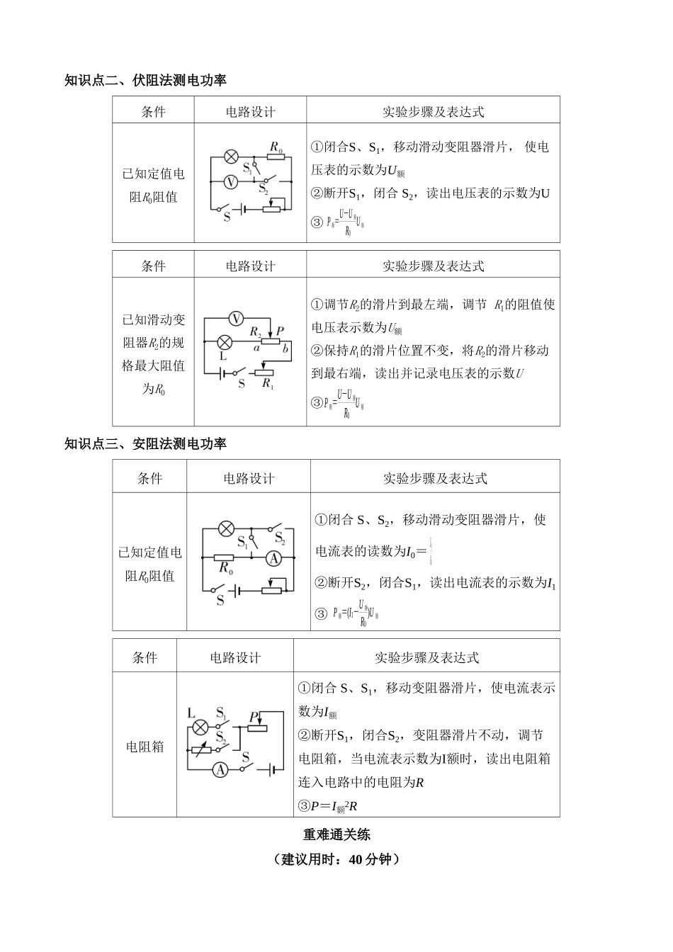 专题9 测电阻、电功率的方法 电路设计问题 _中考科学.docx_第3页