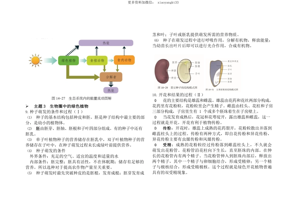 初中生物中考50个考核内容知识点_八年级下册_八年级下册生物.pdf_第3页