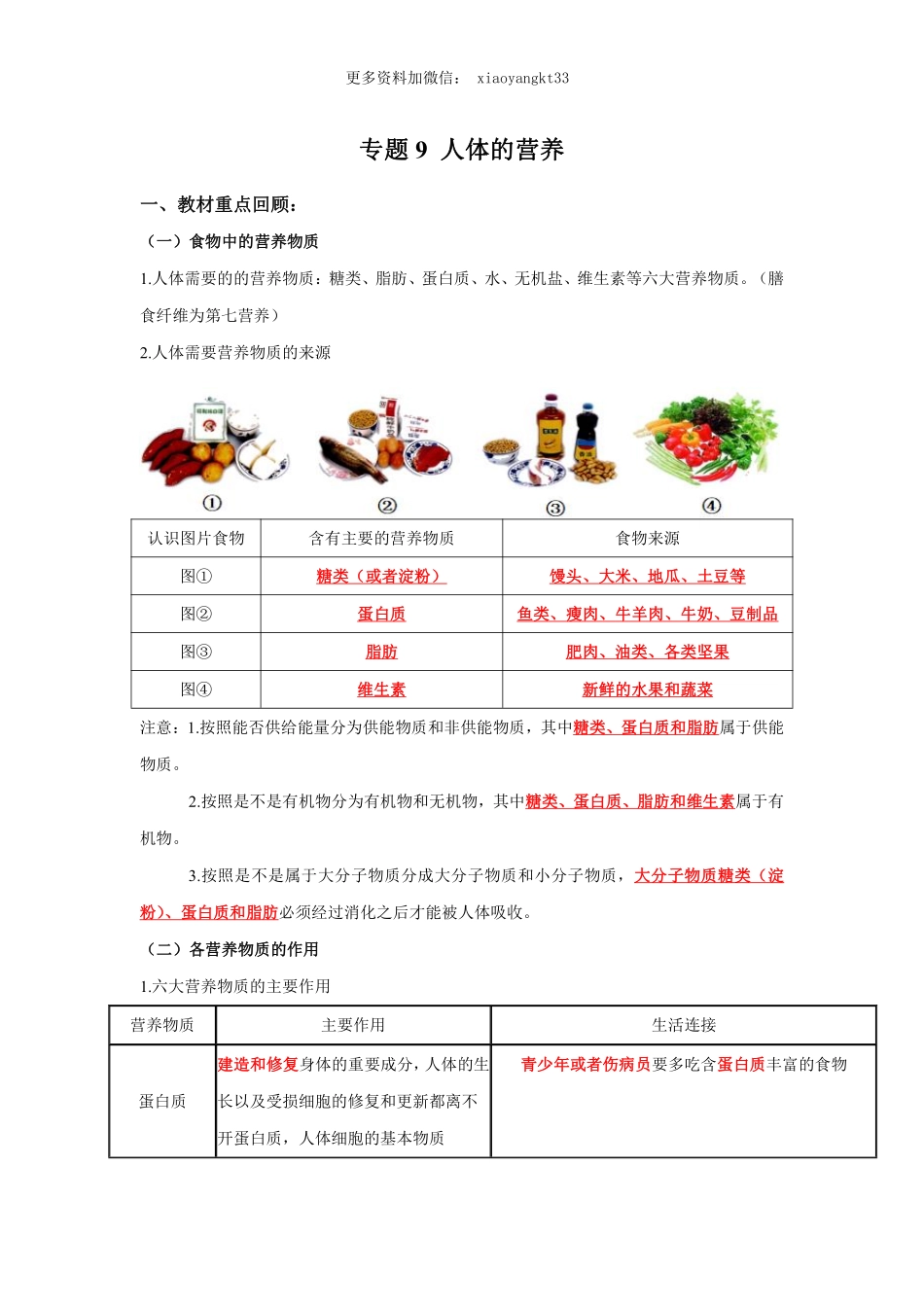 专题09 人体的营养（解析版）_八年级下册_八年级下册生物.pdf_第1页