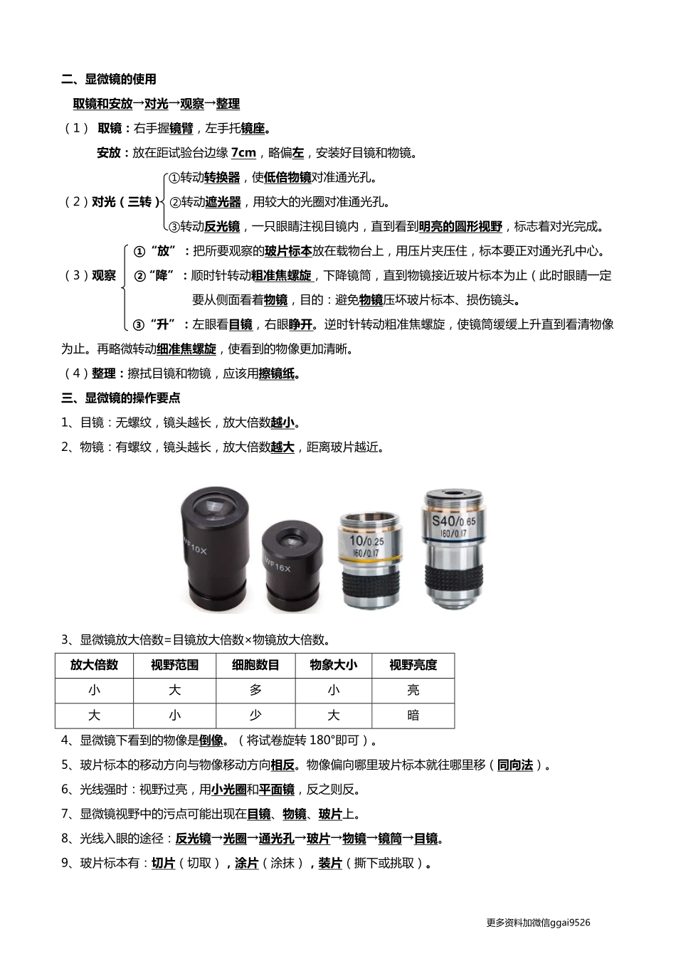 清单02 生物体的结构层次（6大考点+6大高频命题点）2024年中考生物一轮复习知识清单_八年级下册_八年级下册生物.pdf_第2页