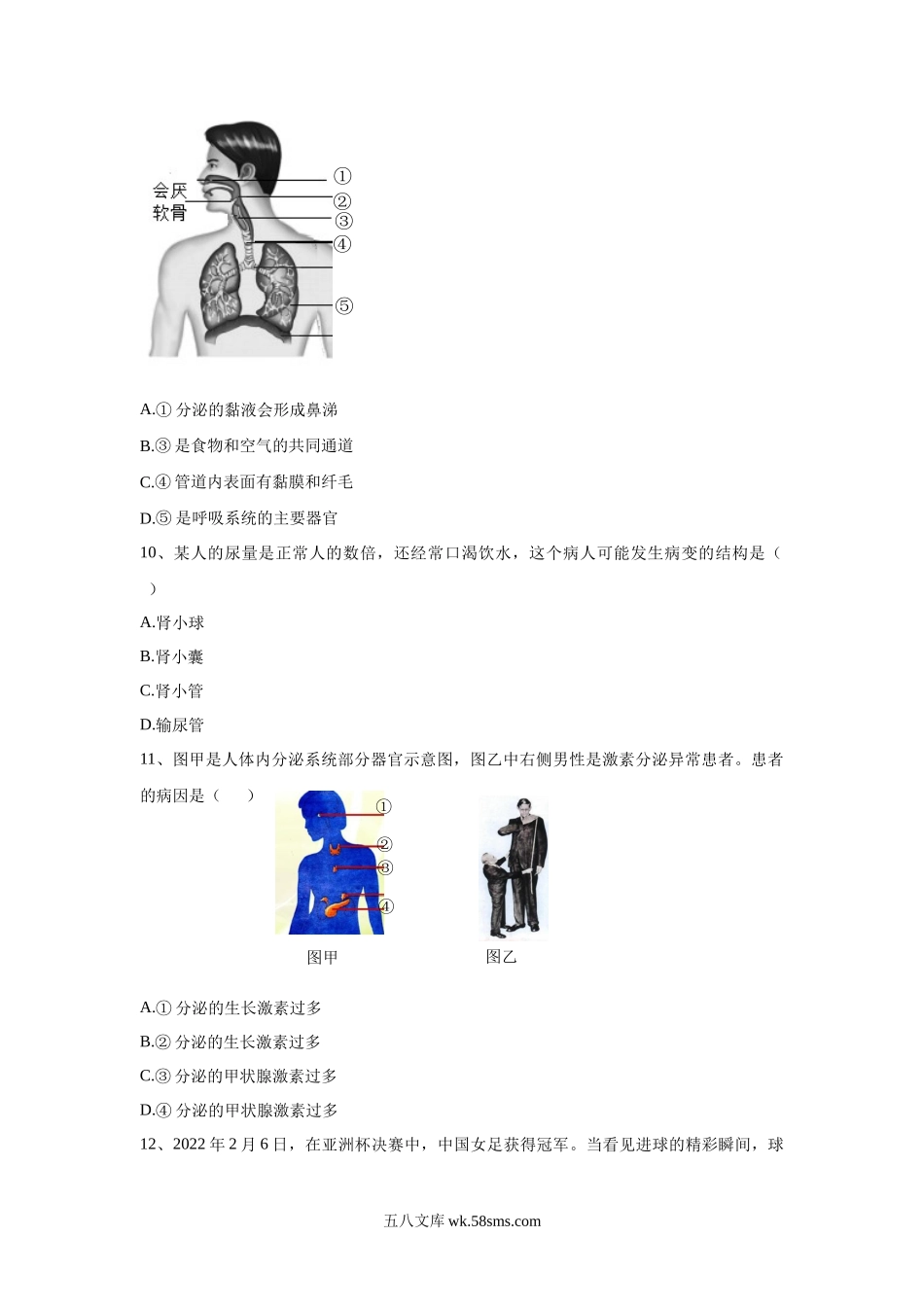 生物（吉林专用）（原卷版）_八年级下册生物.docx_第3页