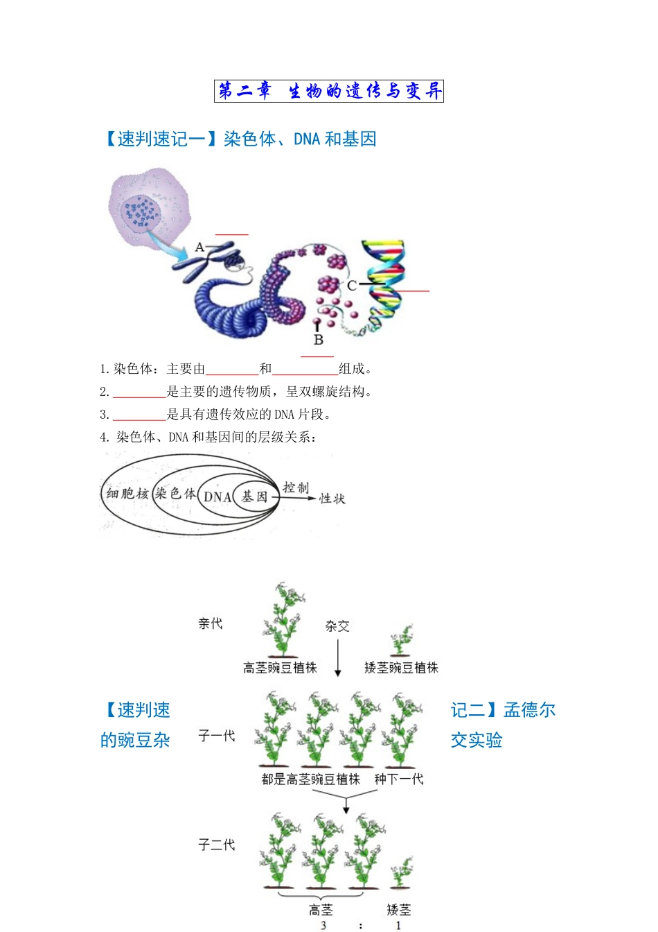 速判速记08  生物圈中生命的延续和发展+健康的生活-【热图解读】中考生物常考图片速判速记（学生版） _八年级下册生物.docx_第3页