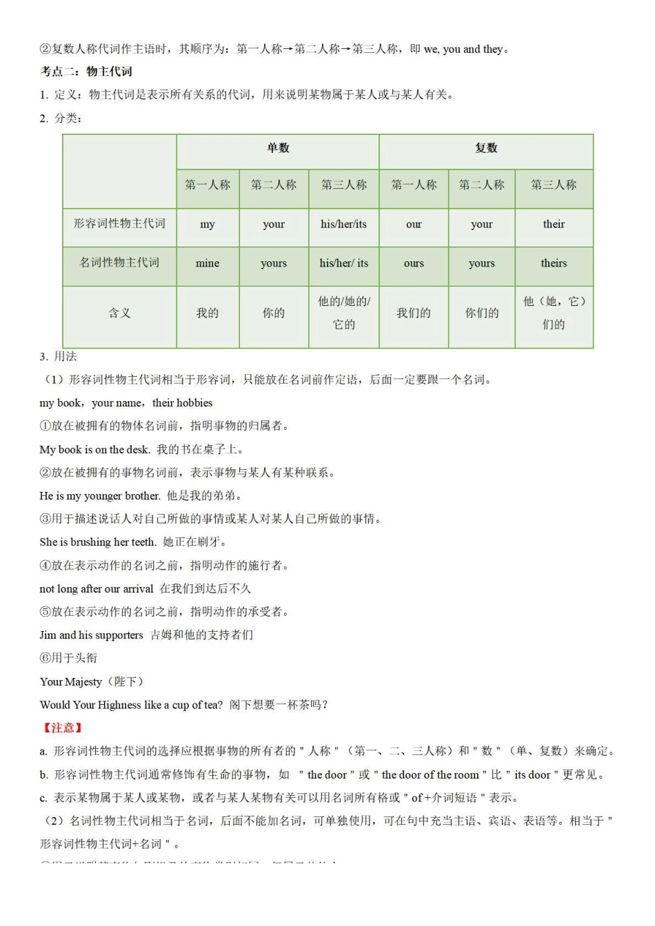 考点05 代词-备战中考英语语法分类精讲经典真题专练（通用版）-_八年级下册_八年级英语下册.pdf_第2页