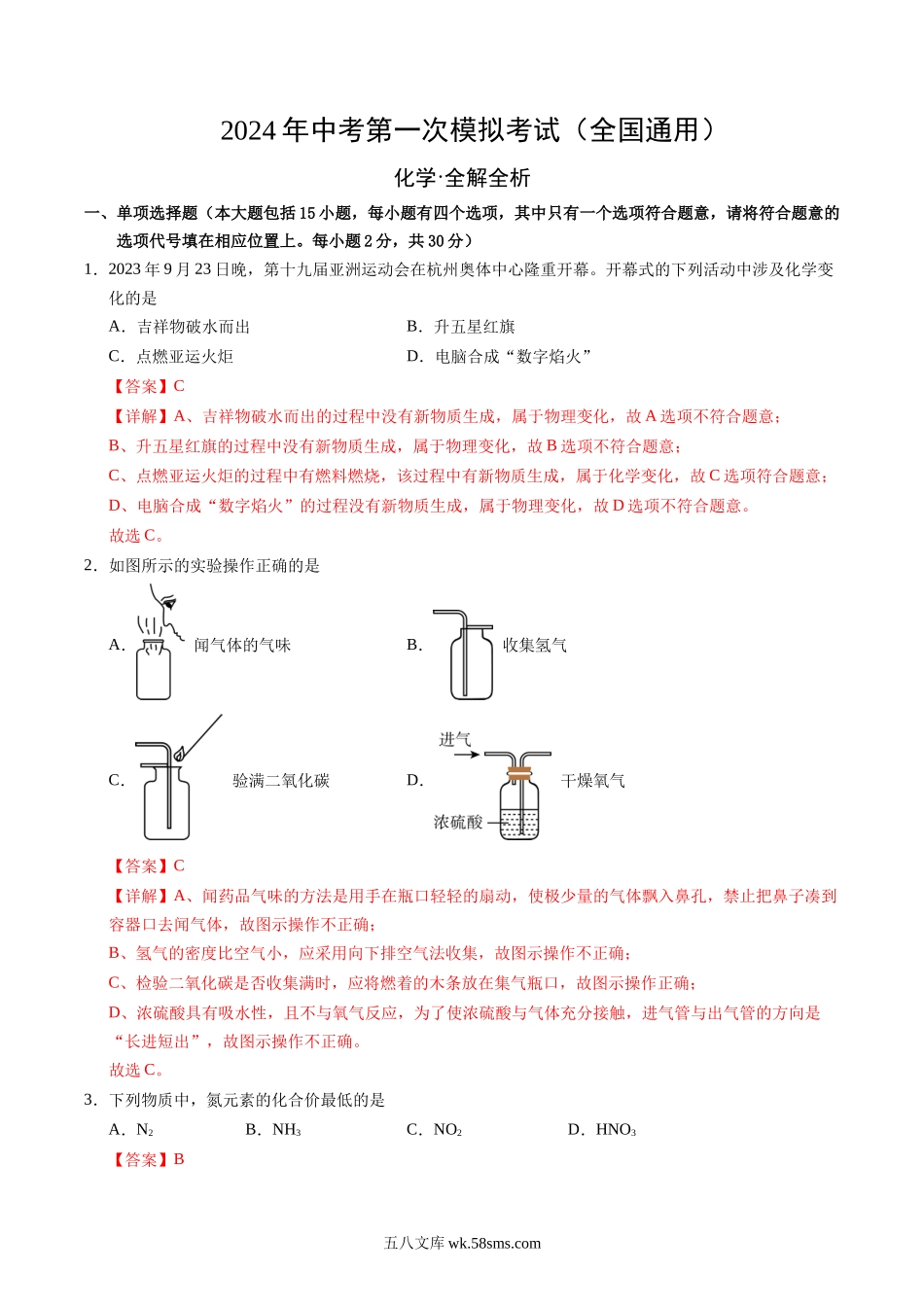 化学（全国通用）（全解全析）_九年级下册.docx_第1页