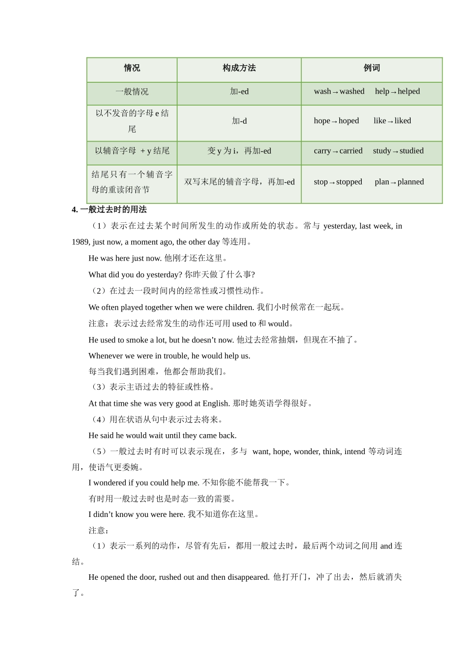 考点13 一般过去时-备战2023年中考英语一轮复习考点帮（全国通用）（解析版）_九年级下册.docx_第3页