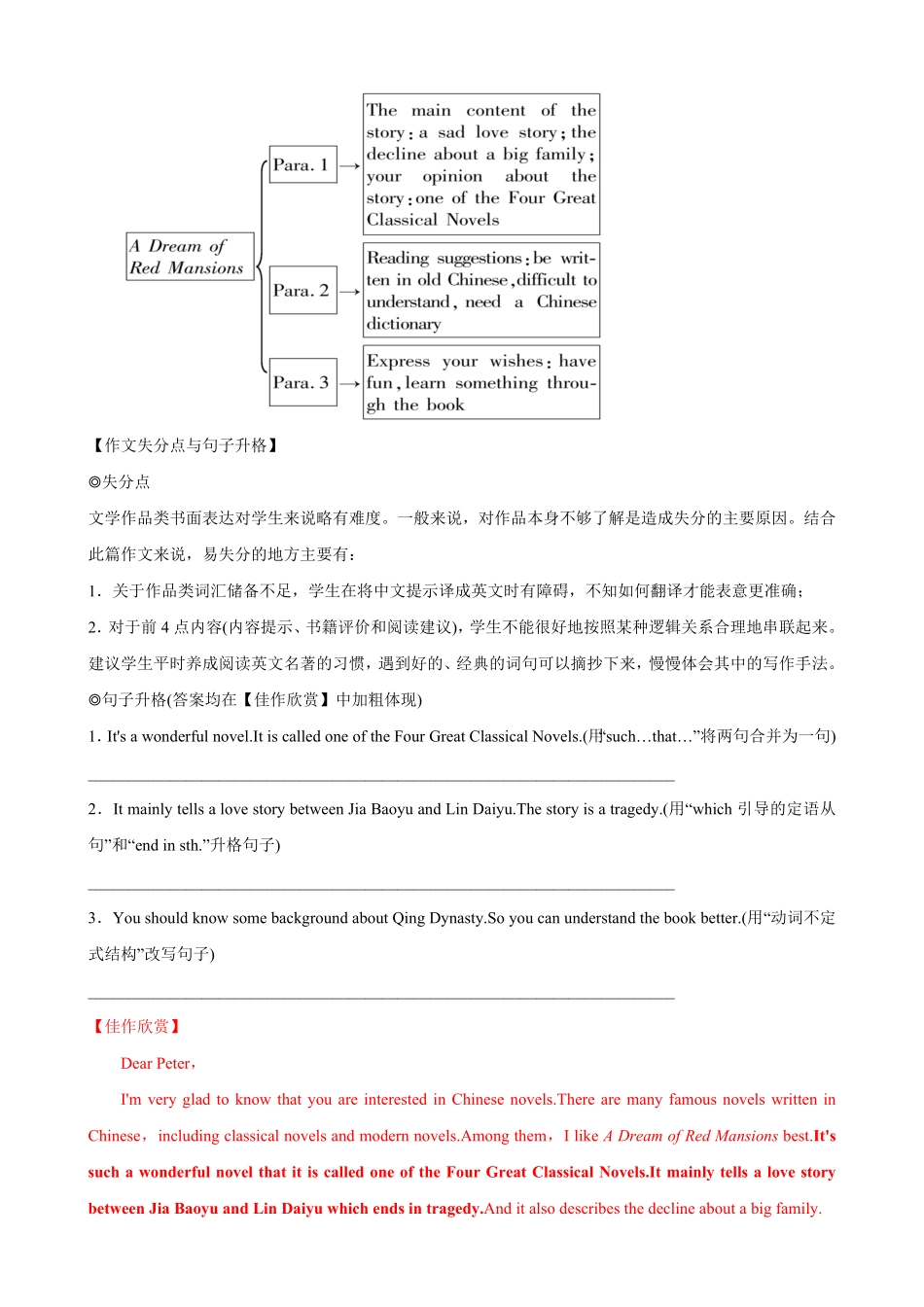 专题20.故事与诗歌(词汇+句式+范文)-2024届中考英语作文复习素材（解析版）_九年级下册.pdf_第3页