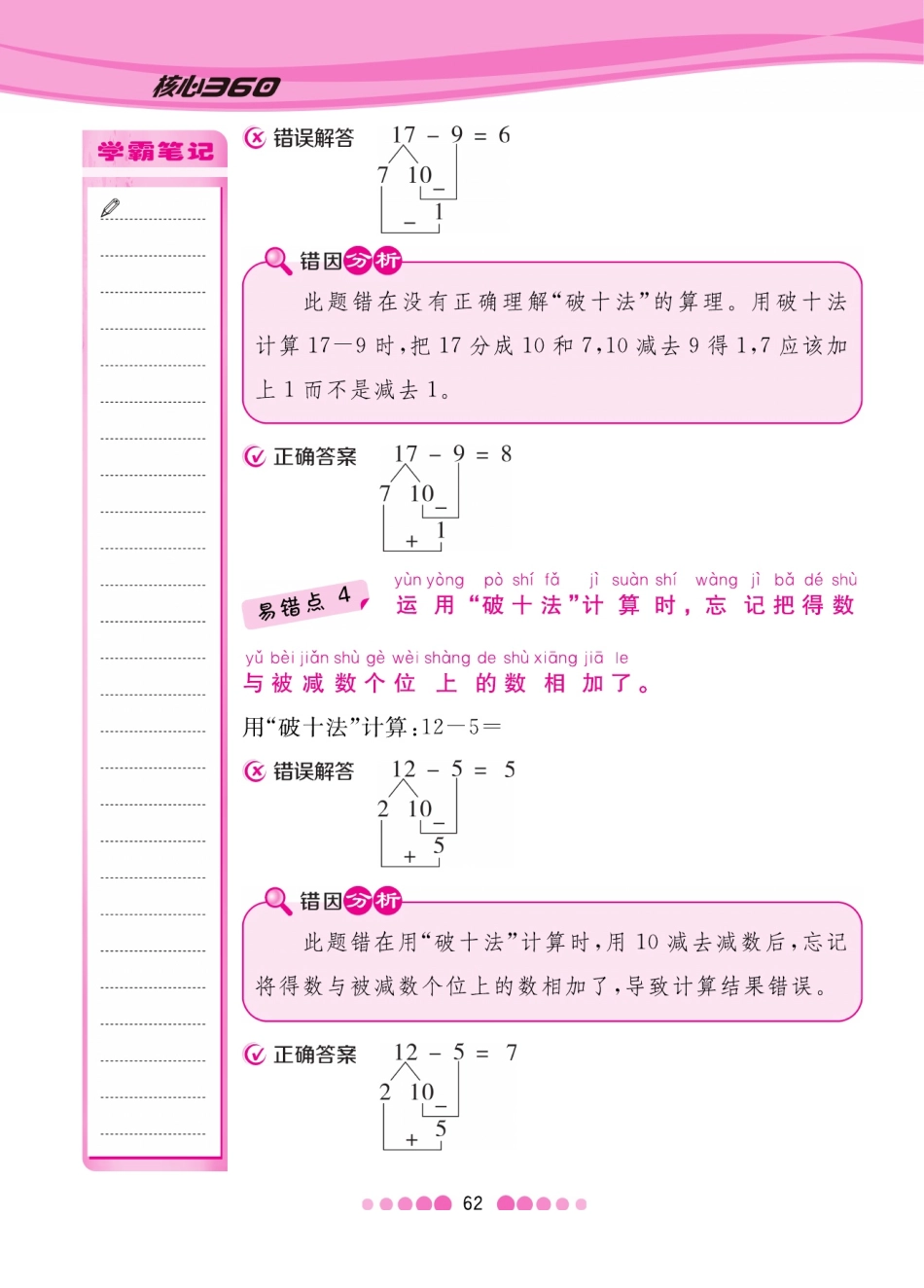 小学四年级下册北师大1-6下数学易错清单（核心课堂）.pdf_第3页