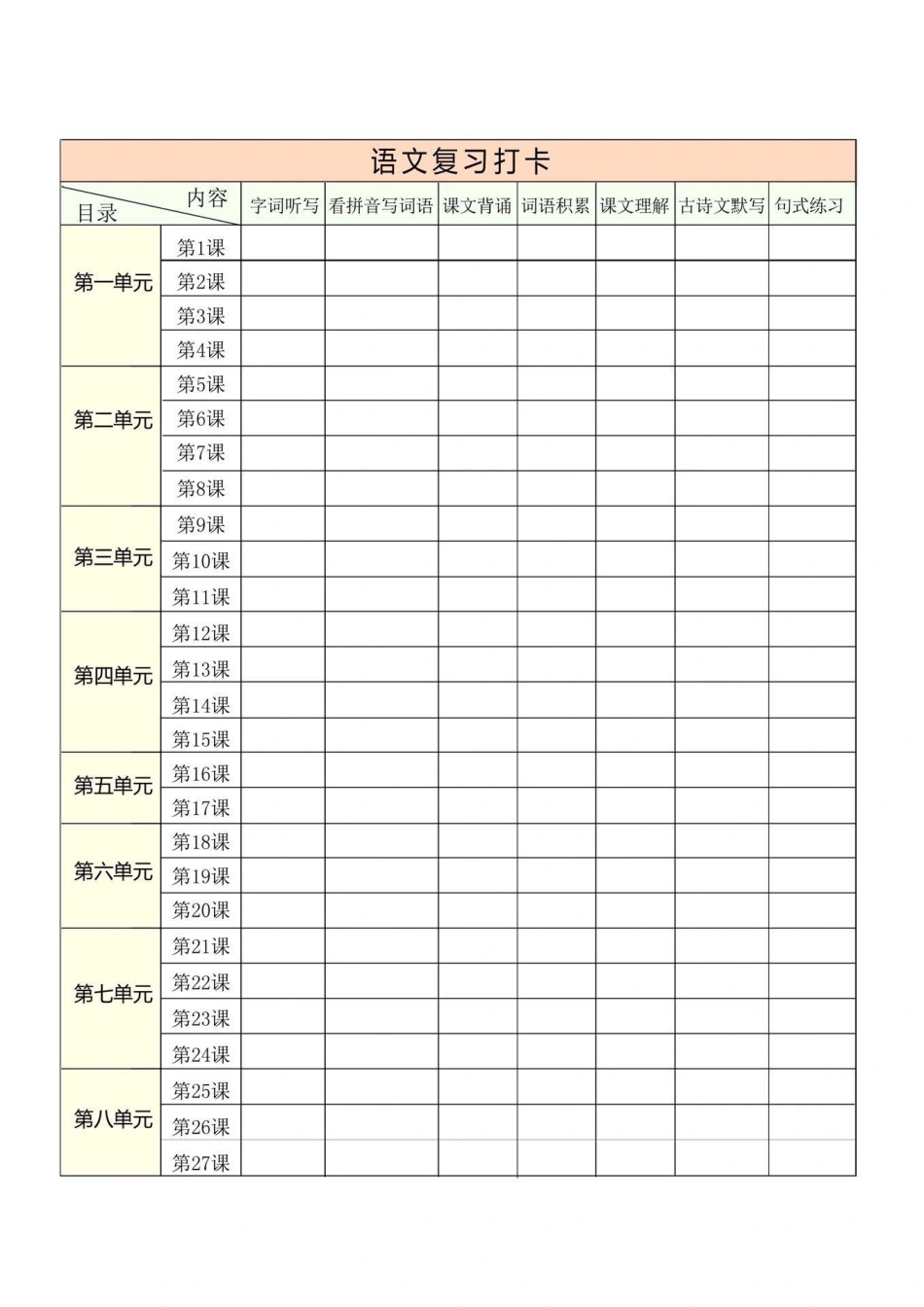 小学一年级上册12.04【各年级期末复习计划表】.pdf_第3页