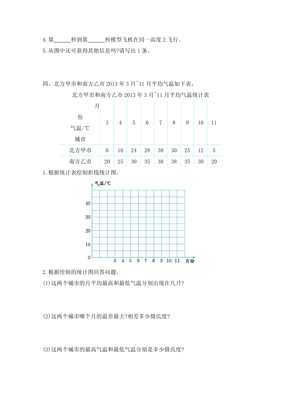 小学五年级下册五（下）人教版数学第七单元测试卷.2.pdf_第2页