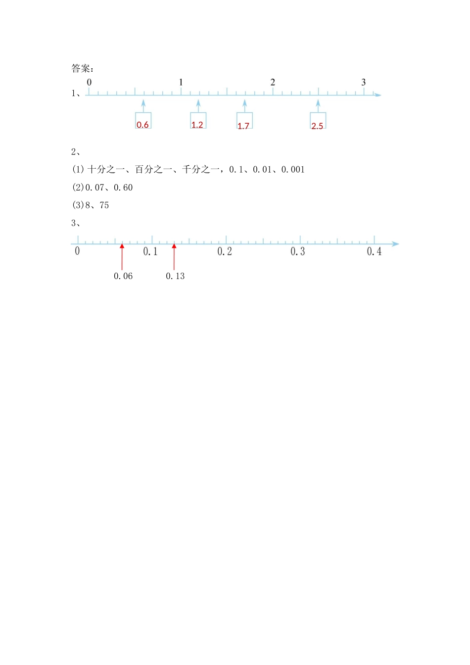 小学四年级下册4.1 小数的意义.docx_第2页