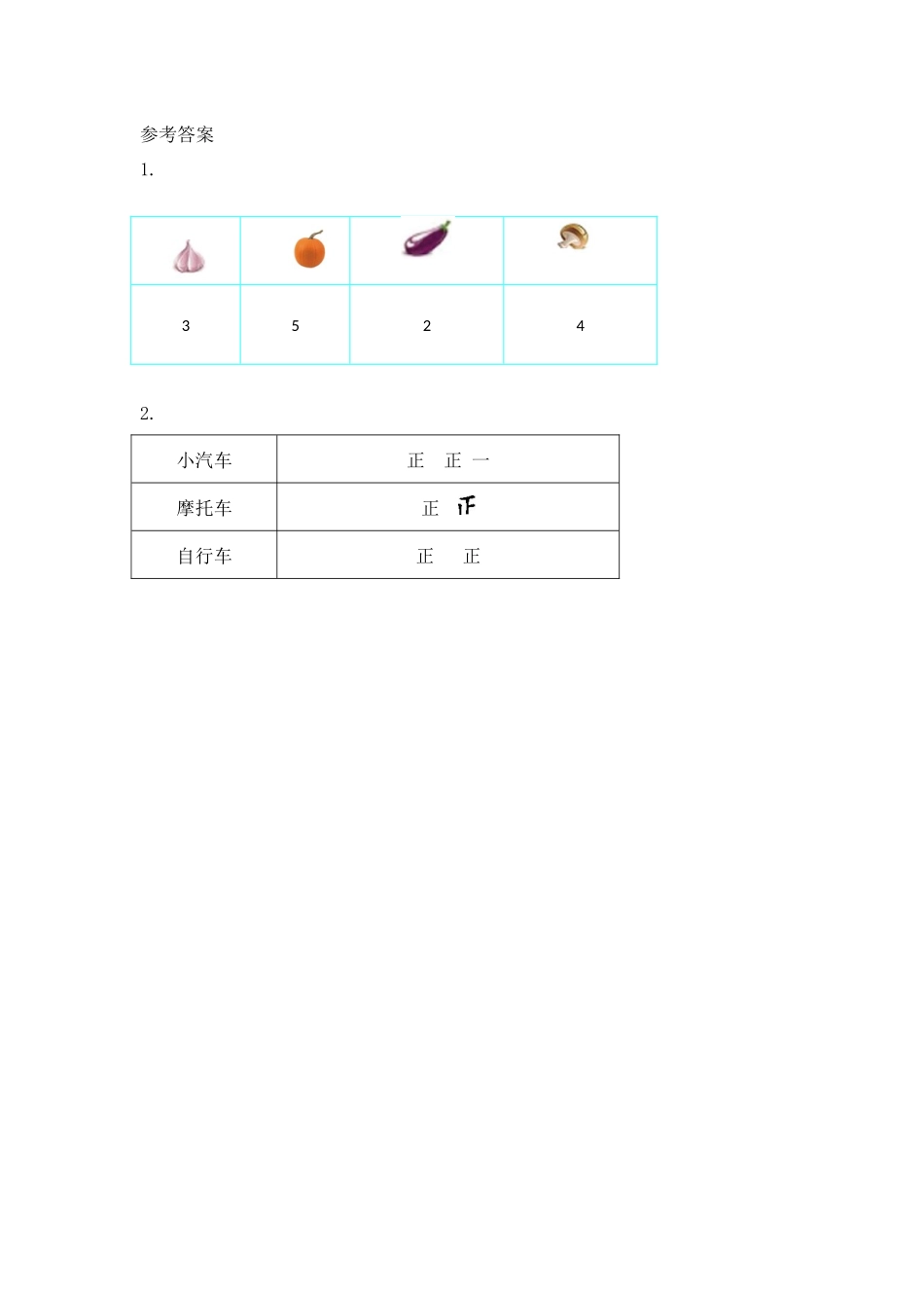 小学二年级下册8.2 最喜欢的水果.docx_第2页