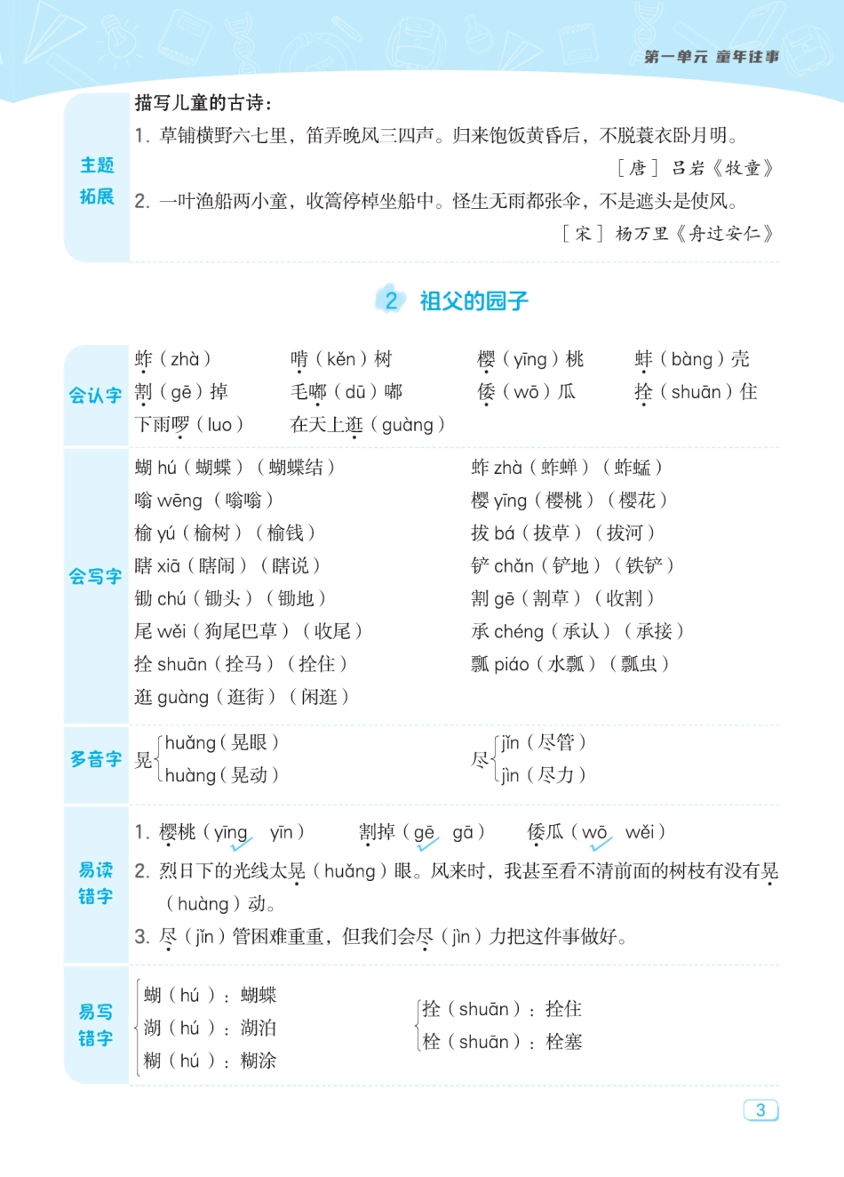 小学五年级下册❤2023典中点名师划重点语文5下.pdf_第3页