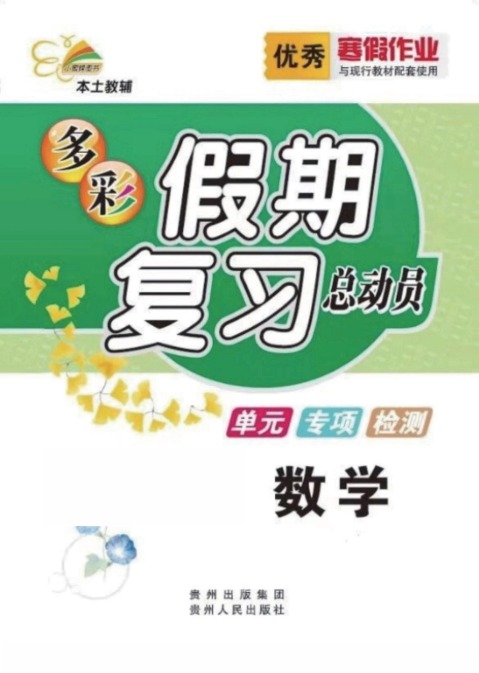 小学五年级下册5年级苏教数学寒假作业【多彩假期】.pdf_第1页