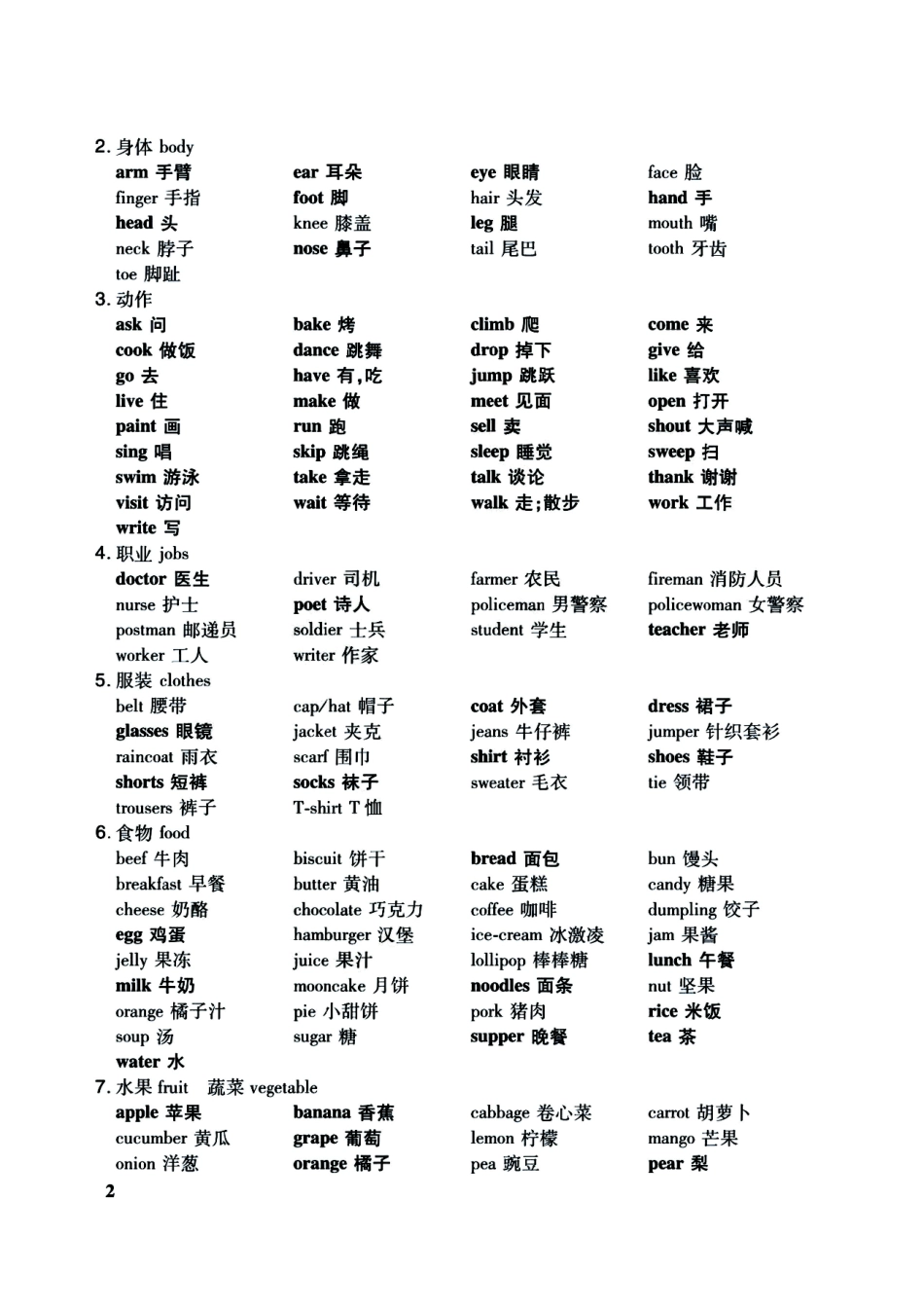 小学五年级上册(小升初必备系列)英语重难要点汇总手册.pdf_第3页