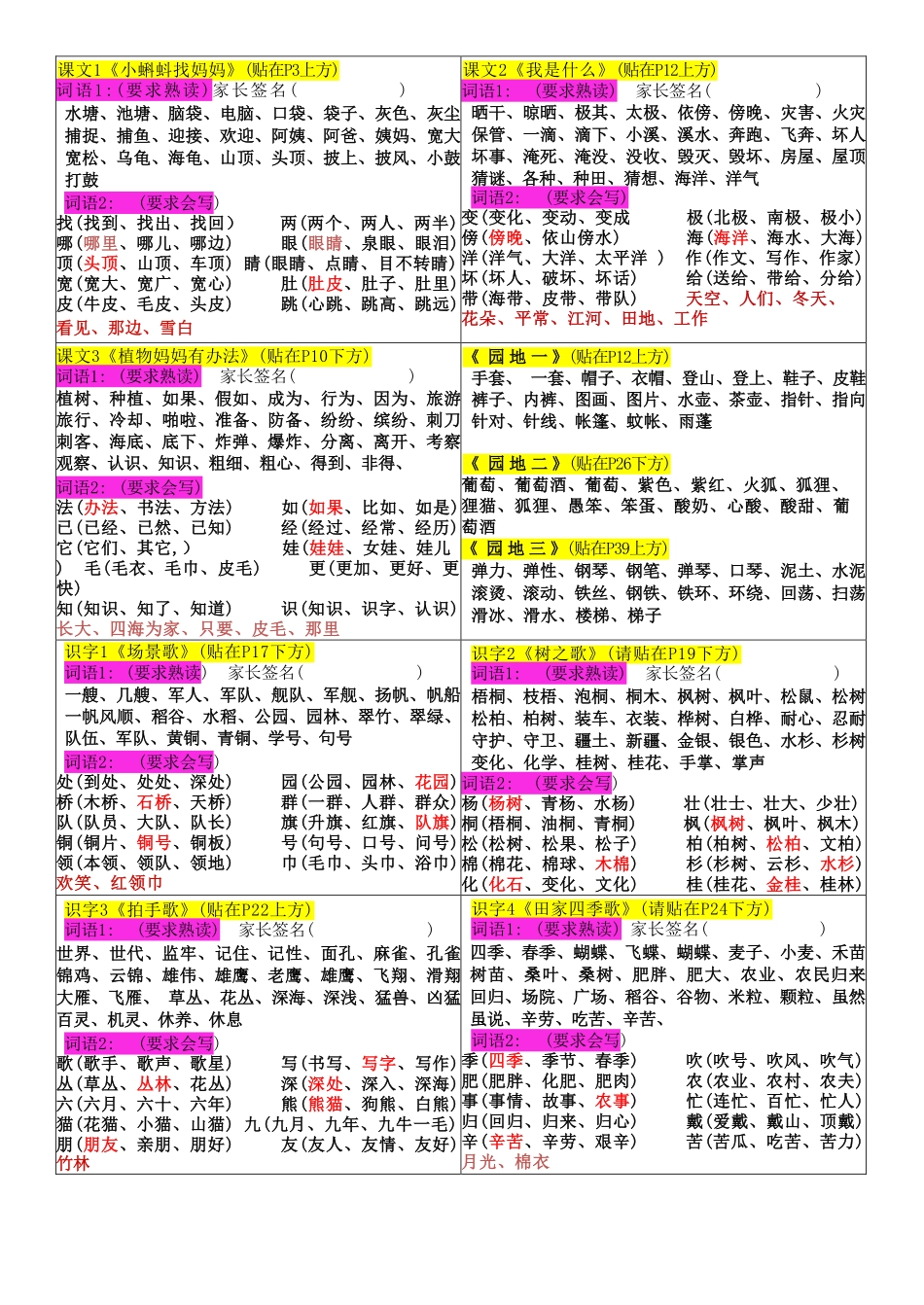 小学二年级上册1_二上词语贴【2023新版】.pdf_第1页