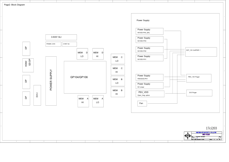 显卡电路图纸_MSI GTX1060_(V328)_显卡电路图.pdf_第2页