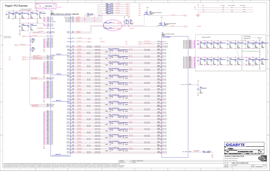 显卡电路图纸_Gigabyte GV-N1080AORUS X-8GD Rev 1.0 Схема_显卡电路图.pdf_第3页