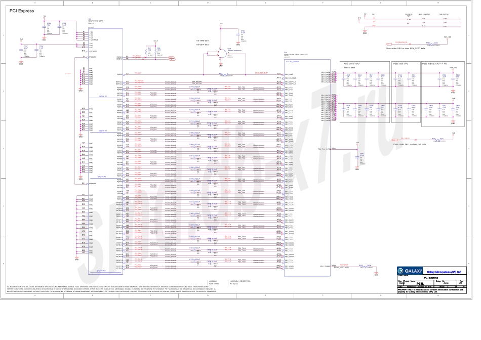 显卡电路图纸_GALAX GTX 1050 Ti P75D Rev V10_显卡电路图.pdf_第3页