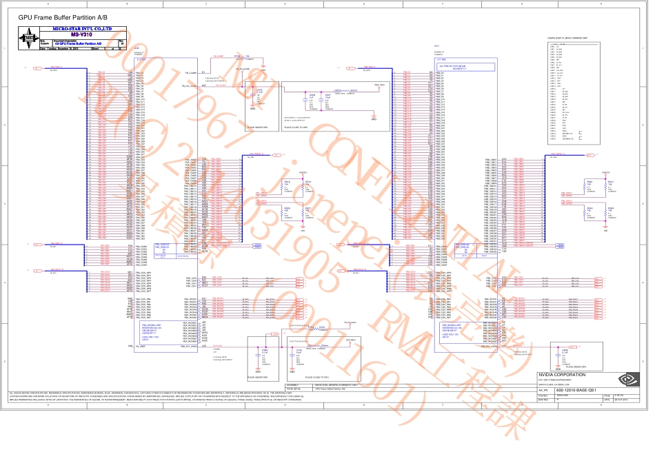 显卡电路图纸_V310 r2.0_显卡电路图.pdf_第3页