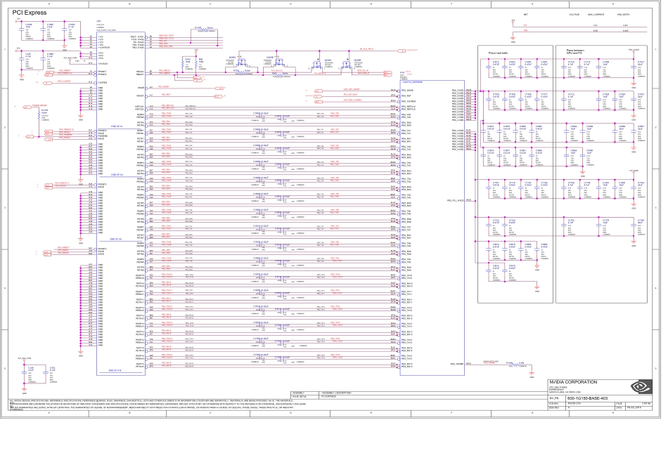 显卡电路图纸_MSI RTX 2080Ti-A V371 PG150-C03 Rev 1.0 Схема_显卡电路图.pdf_第3页