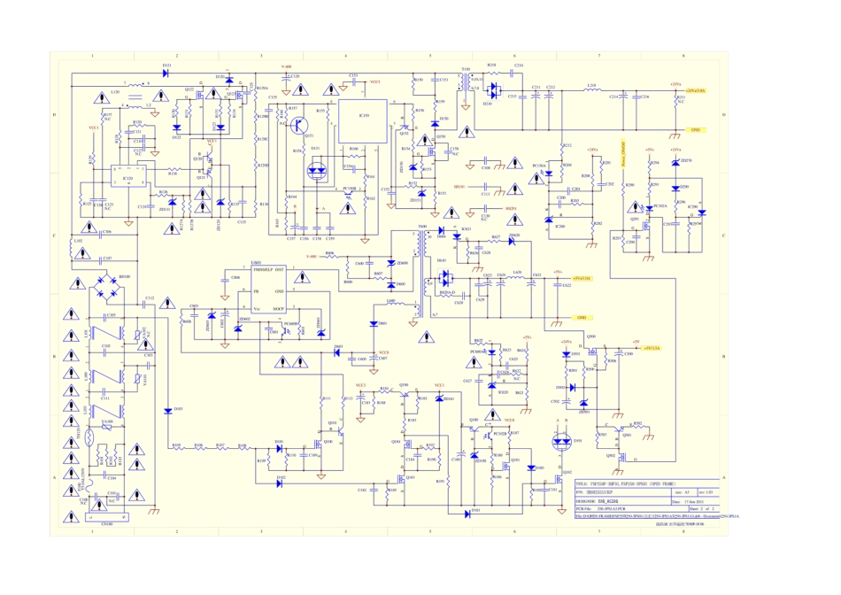 长虹FSP250P-3HF01电源板电路原理图.pdf_第2页